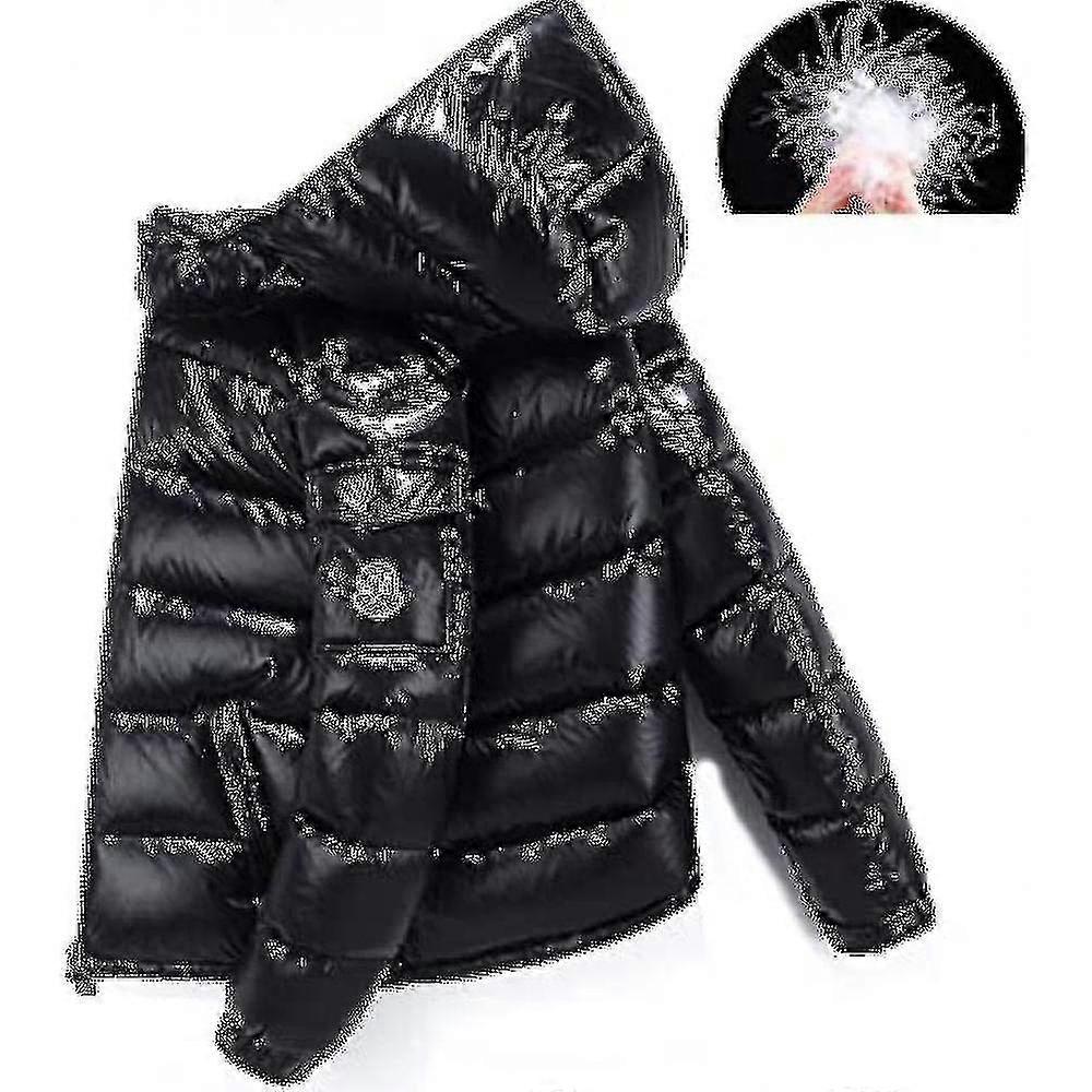 Down Jacket Men's Winter Jacket Stand Collar Down Jacket With Hood