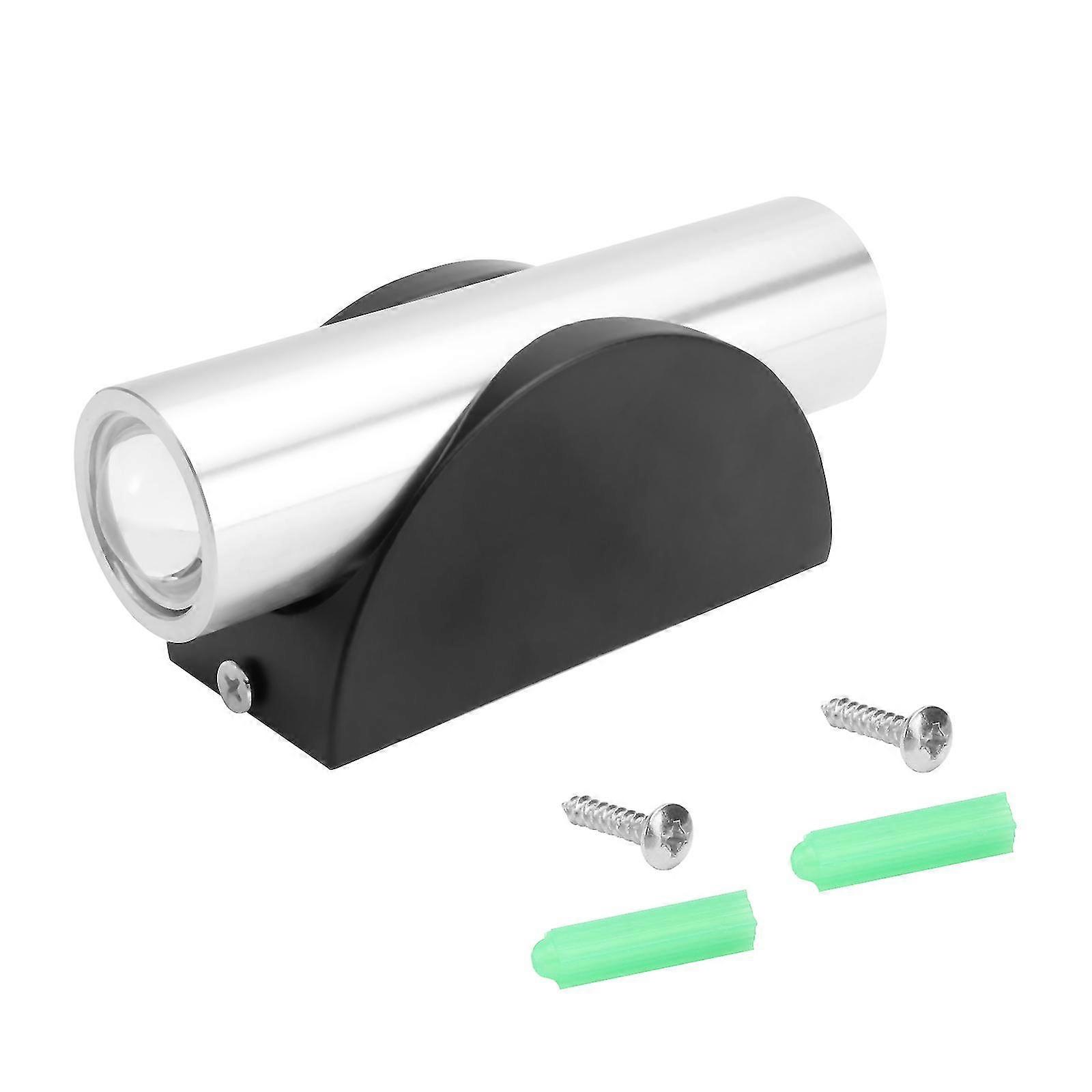 1pc Double-end Led Wall Light Household Ceiling Light Hallway Lamp Decor (white)