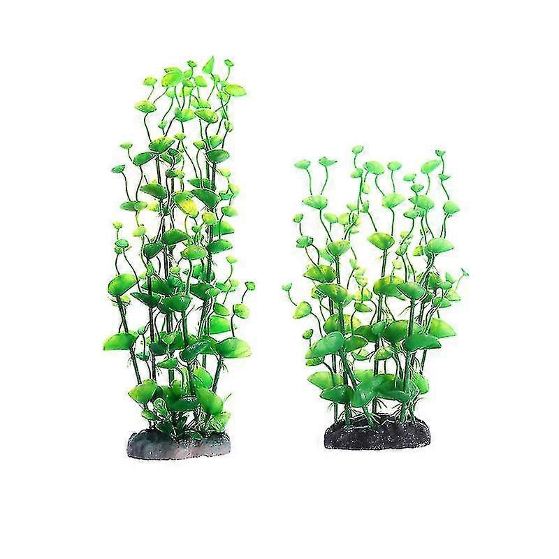 2pcs Aquarium Plastic Plants