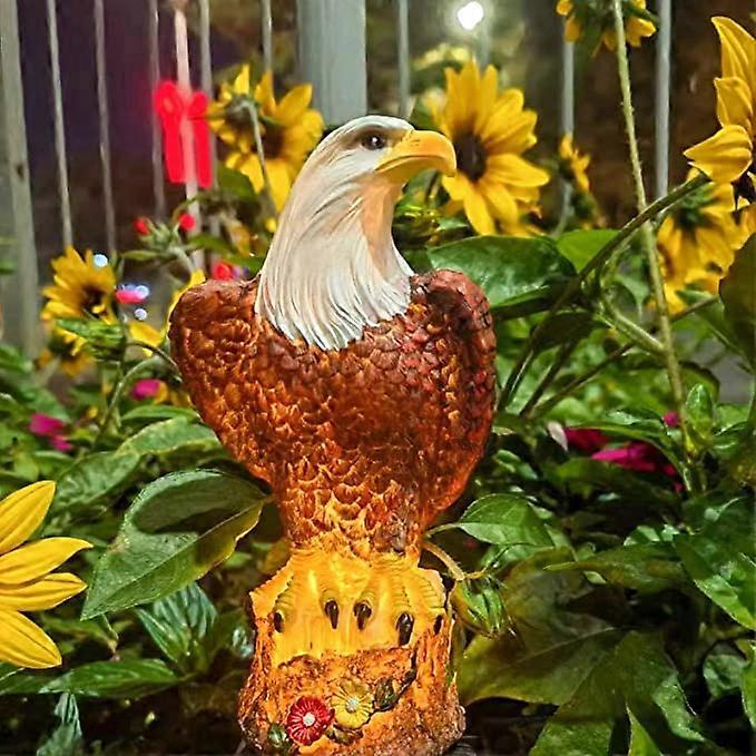 Solar LED courtyard light Eagle ground lawn light Garden decorative light