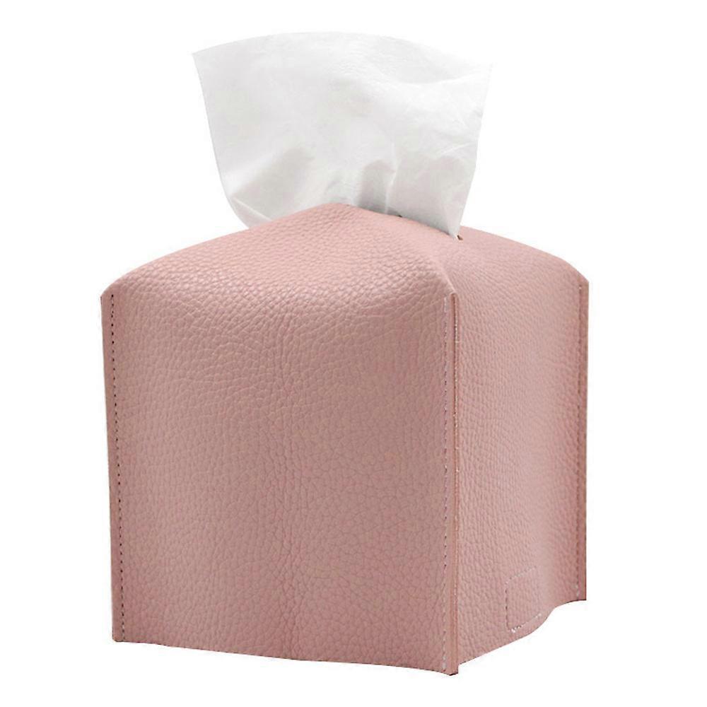 Folding tissue box pink