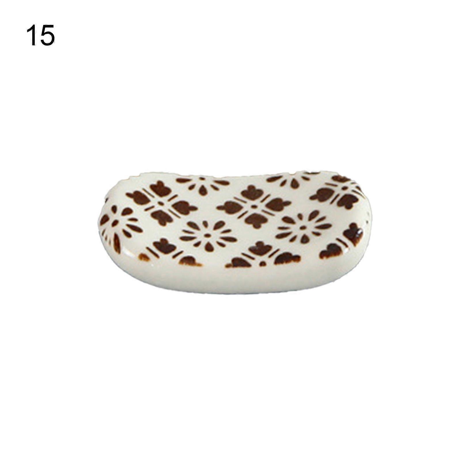 Ceramic Japanese Style Chopsticks Holder Convenience Anti-slip Chopstick Rest Stands Kitchen Tool