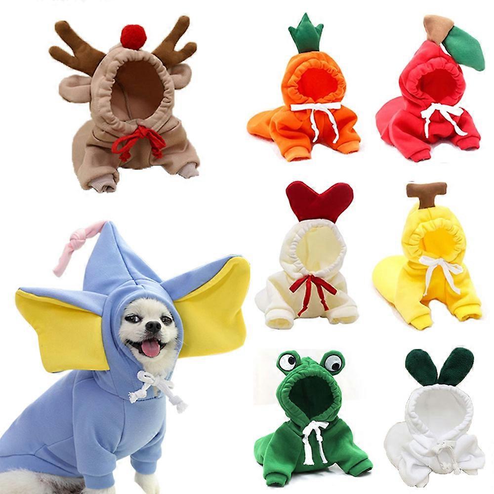 犬 冬 暖かい服 かわいい ぬいぐるみ コート パーカー ペット 犬 コスチューム 子犬用 猫 フレンチブルドッグ チワワ ペット ジャンプスーツ セーター