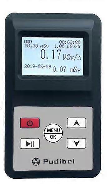 Digital Display Electromagnetic Radiation Nuclear Detector