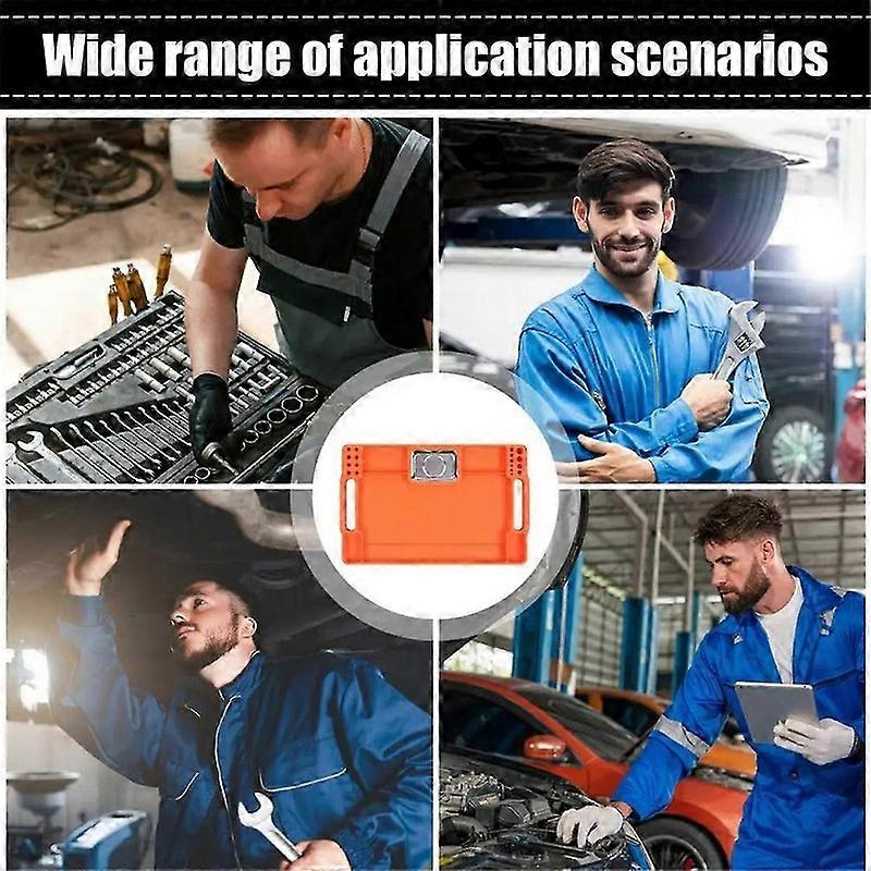 Silicone Tool Holder Tray Silicone Tool Holder Multi-Purpose Mat Repair Storage Segmented Mechanics Storage