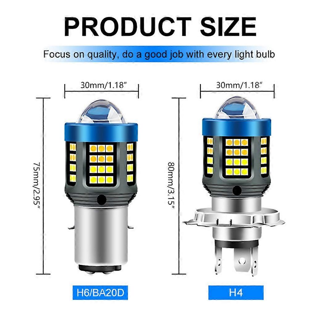 Aluminum LED Motorcycle Headlight Stylish & Functional LED Lighting Solution