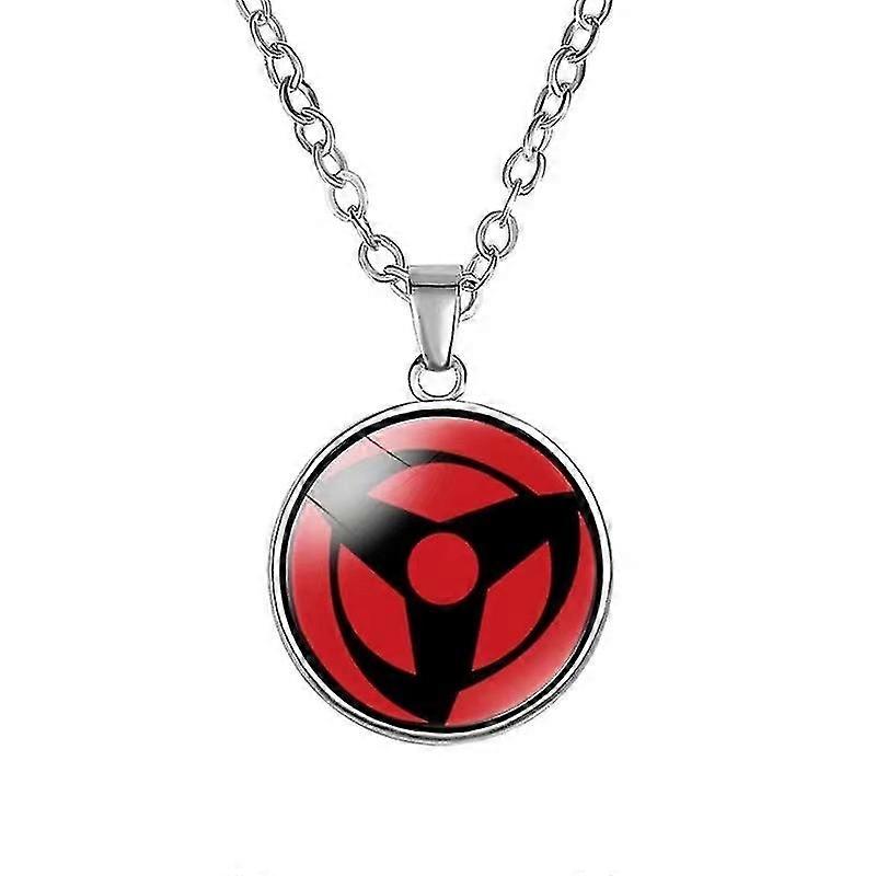 Naruto Gem Pendant Necklace, Alloy Pendant