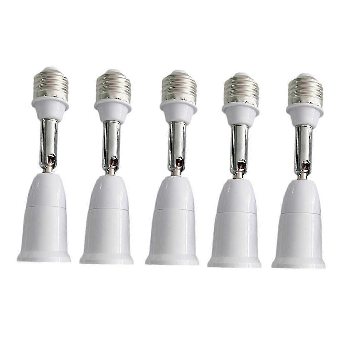 E27 Till E27 Flexibel Förläng Förlängningsbas Led-lampa Adapter Omvandlare Led Light Socket Extender