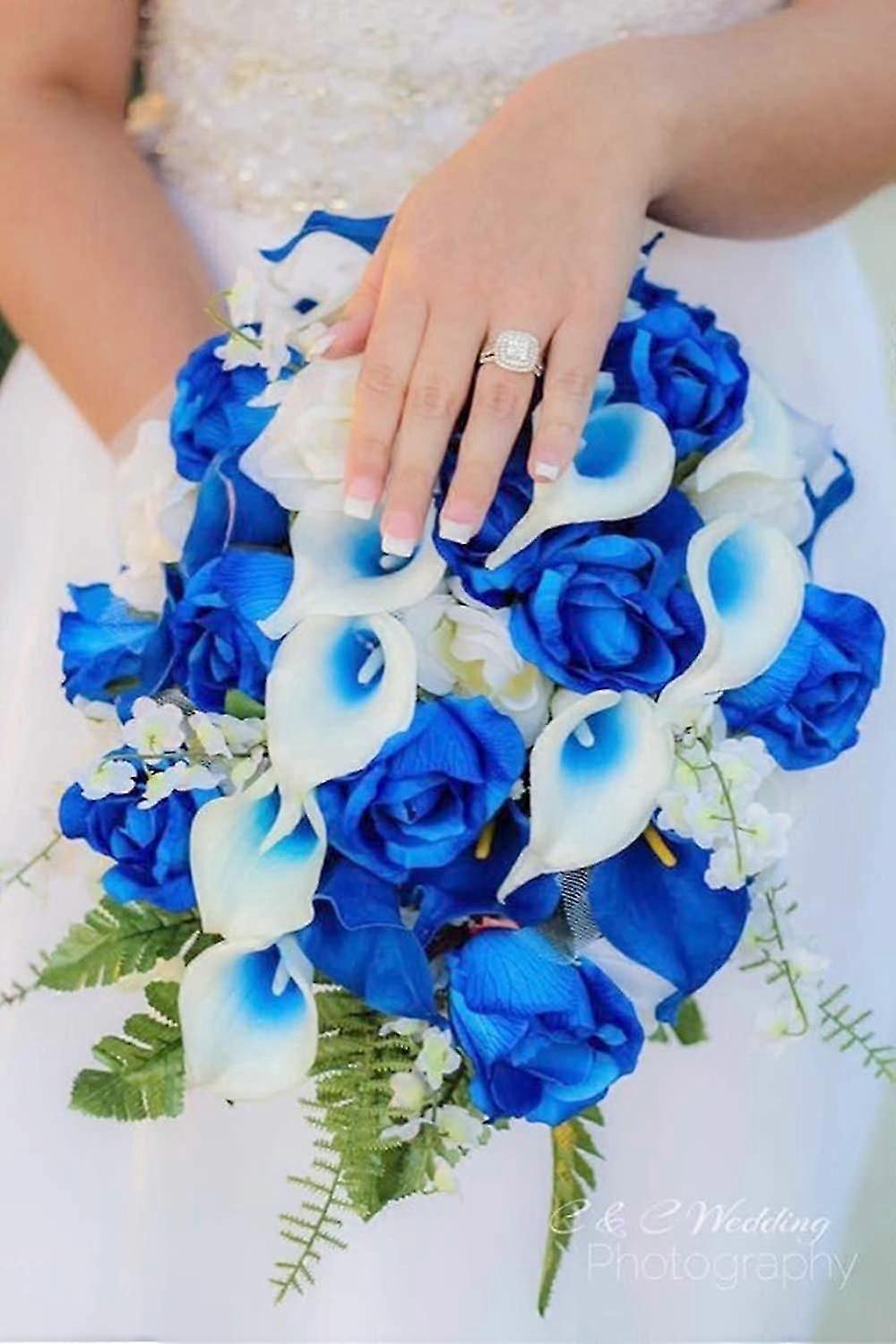 Artificial Fake Flowers Decor Bouquet Real Touch Flower