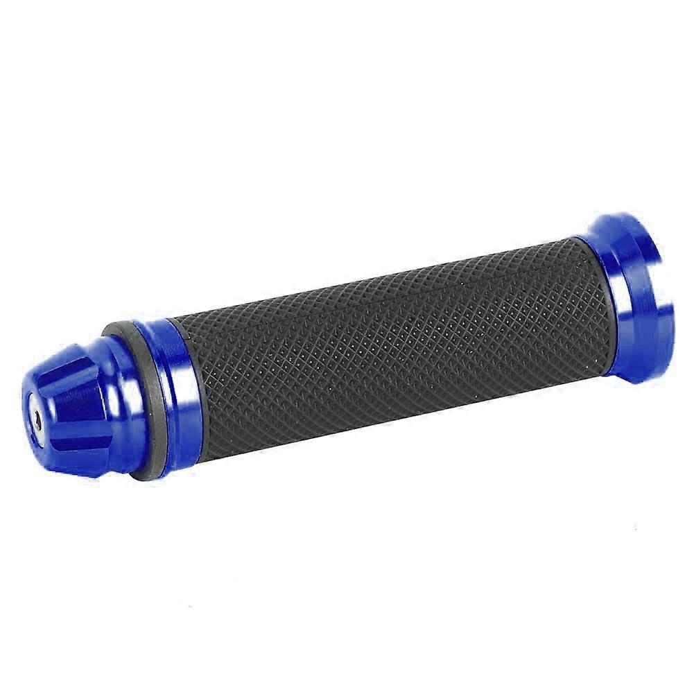 Motorcycle CNC Aluminum Rubber Handlebar Hand Grips for 7/8" Handle Bar Bike Bicycle Red