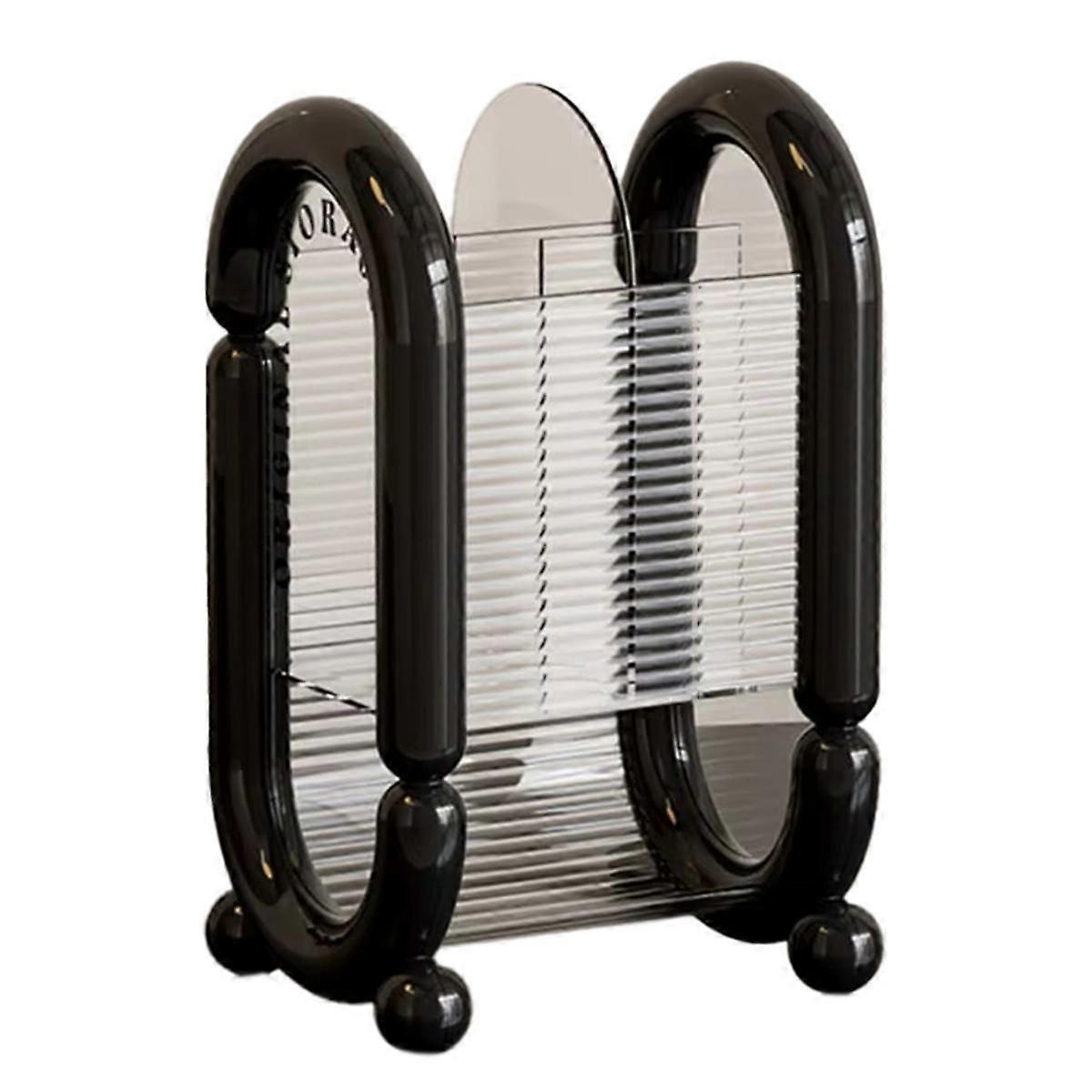 アクリルメイクブラシホルダー、透明口紅&化粧品収納ボックス、Makeu用テーブルオーガナイザー