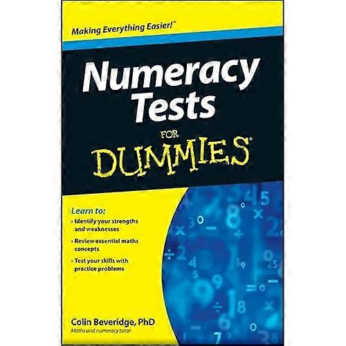 Numeracy Tests For Dummies (For Dummies (Lifestyles Paperback))