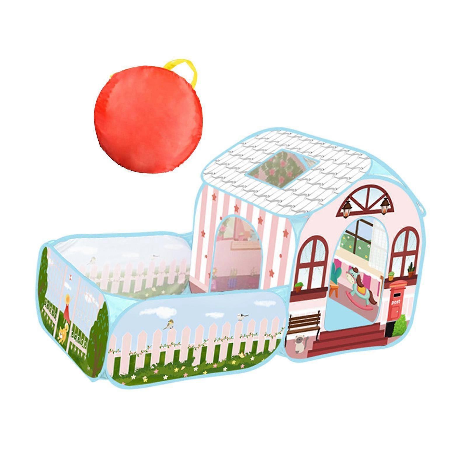 Παιδική Σκηνή Ανθεκτικό Φορητό Παιδιά Παίζοντας Σπίτι για Ηλικίες 3+ Παιδιά Αγόρια Κορίτσια