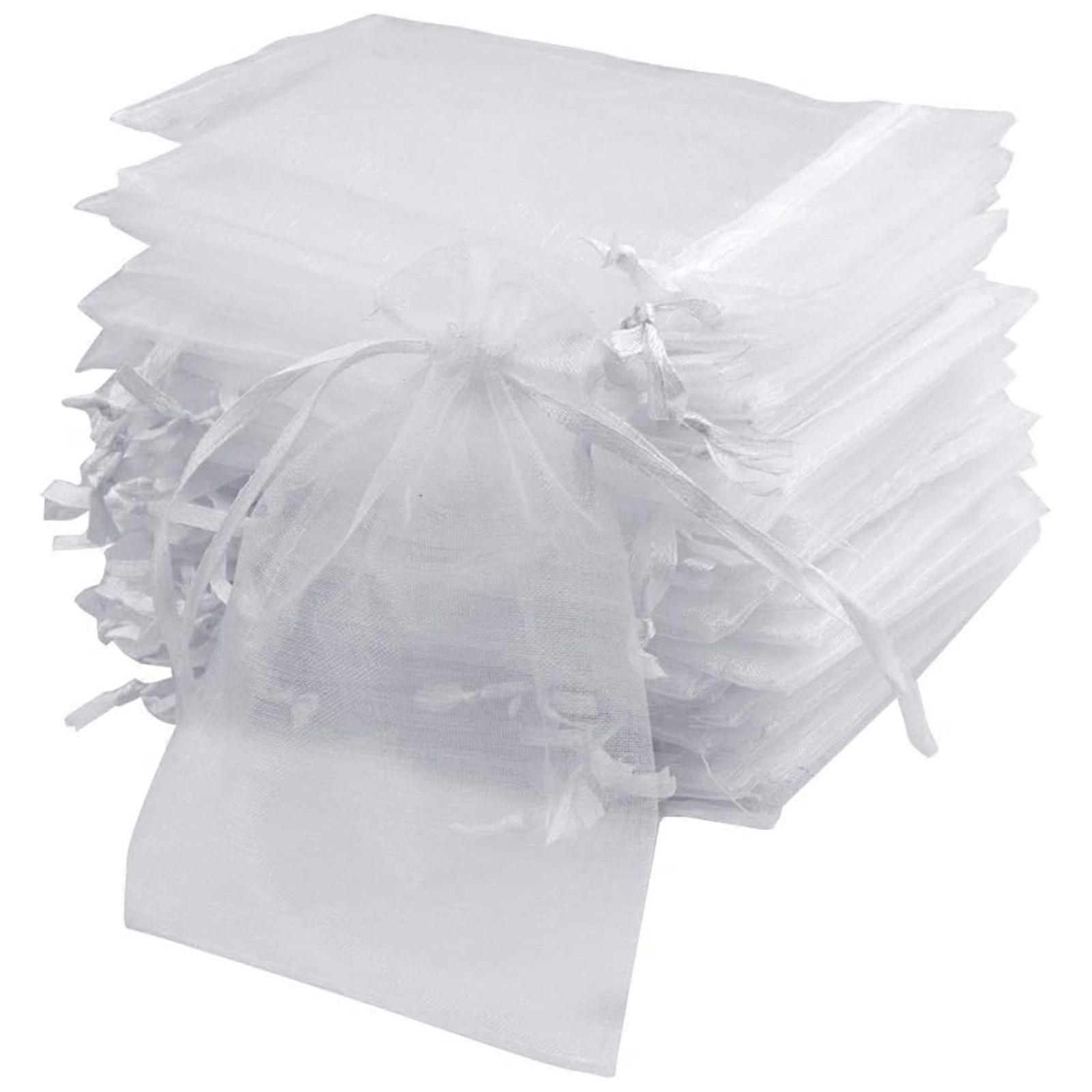 Vacuum -100PCS mesh bundle pocket white -12 * 10cm
