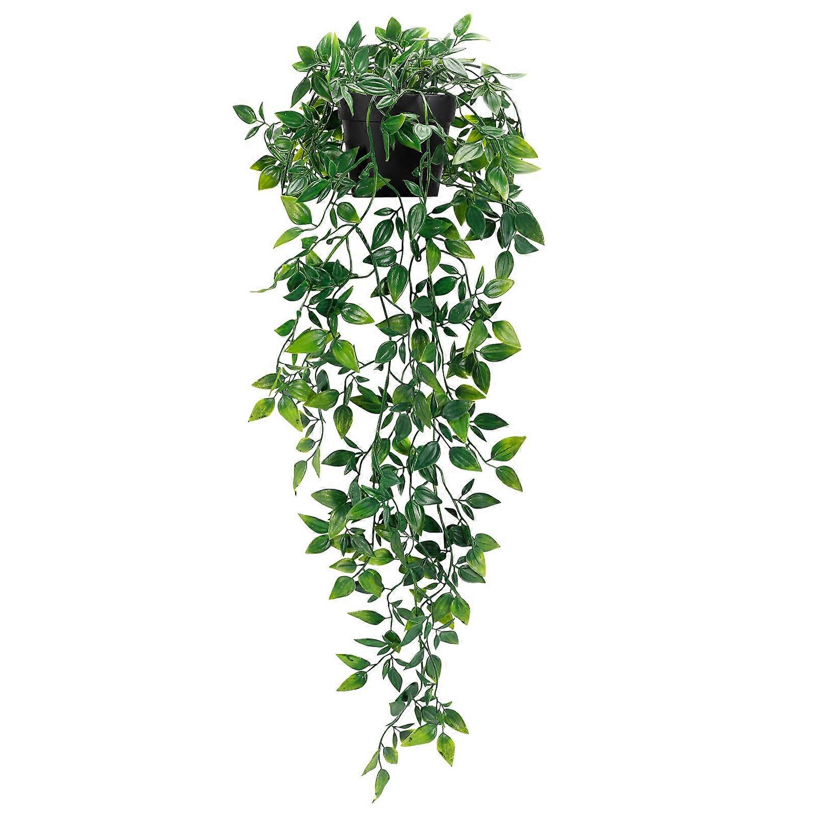 Artificial Hanging Plants for Indoor Decoration - Faux Greenery in Various Sizes and Styles for Home and Office Decor