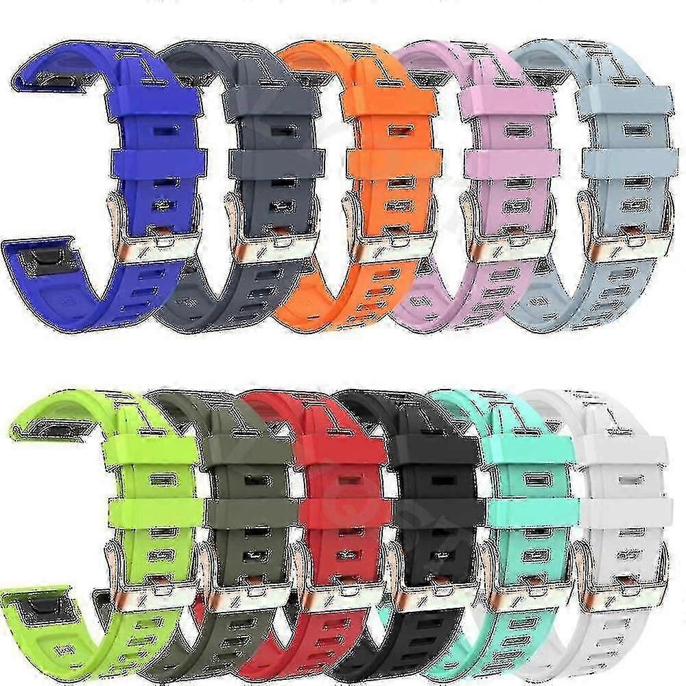 Replacement Strap For Garmin Fenix 5s Plus 6s Pro, Silicone 20mm Smartwatch Wristband High Quality