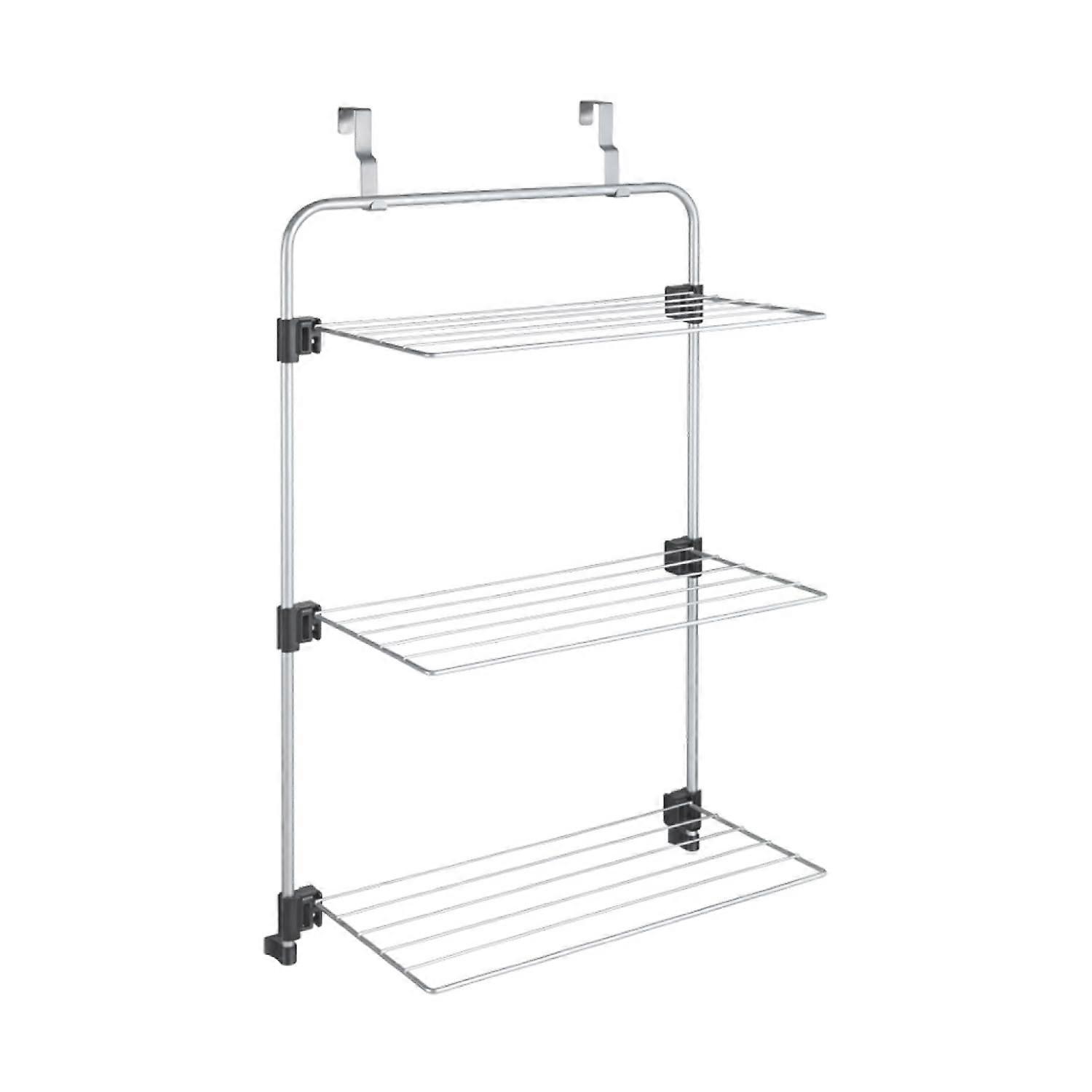 Metal Shower Cabinet Drying Rack 4.0 x 58 x 87 cm – Durable Metal Construction, Rust-Resistant, Space-Saving Design, Modern Style