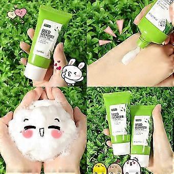 Grüner Tee Gesichtsreiniger Erfrischender Feuchtigkeitsschaum Feuchtigkeitsspendende Hautreinigung Porenpflegeprodukt 50ml