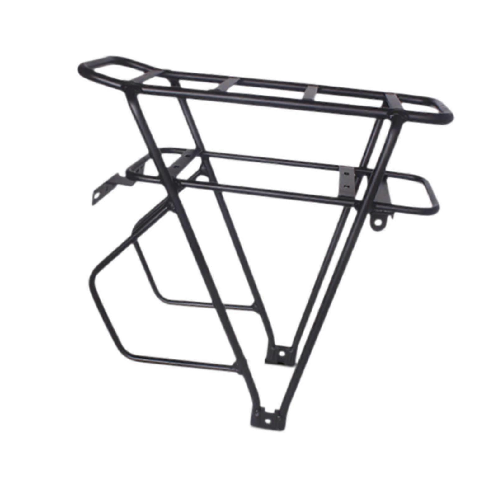 リアバイクラック、ラゲッジラック、頑丈なツーリングキャリアラック、アイアンバッテリーキャリア