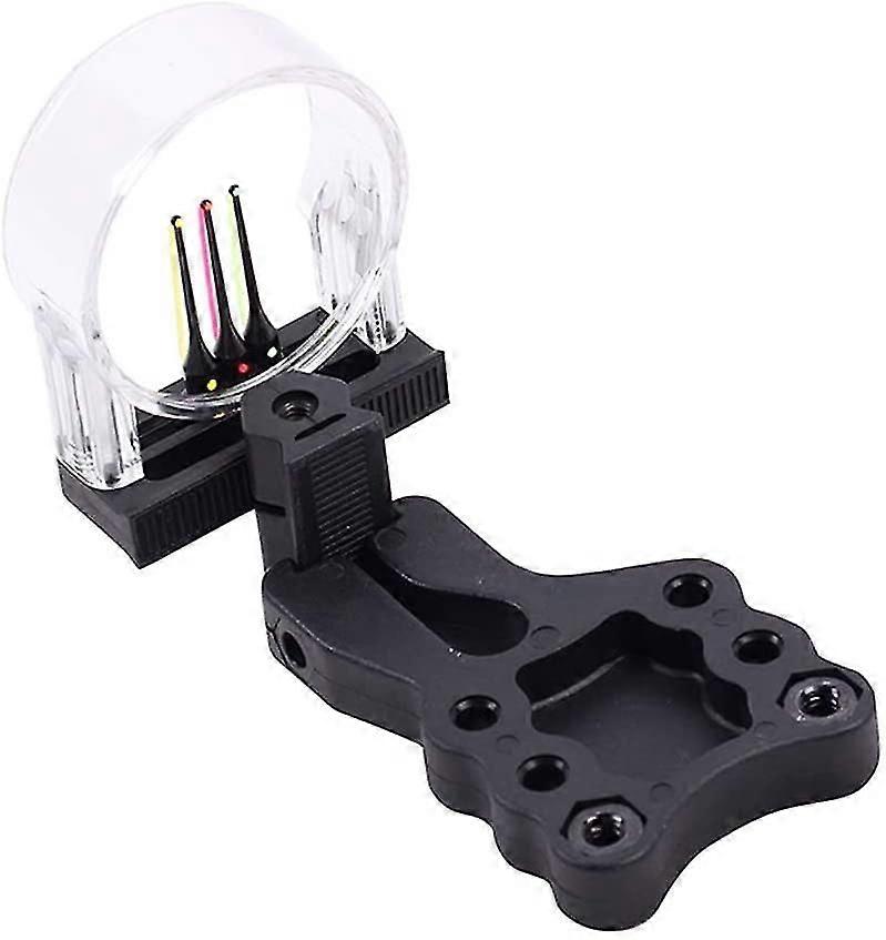 Adjustable Bow Sight compatible Compound Bow Plastic 3-pin Archery Bow Sight Supply