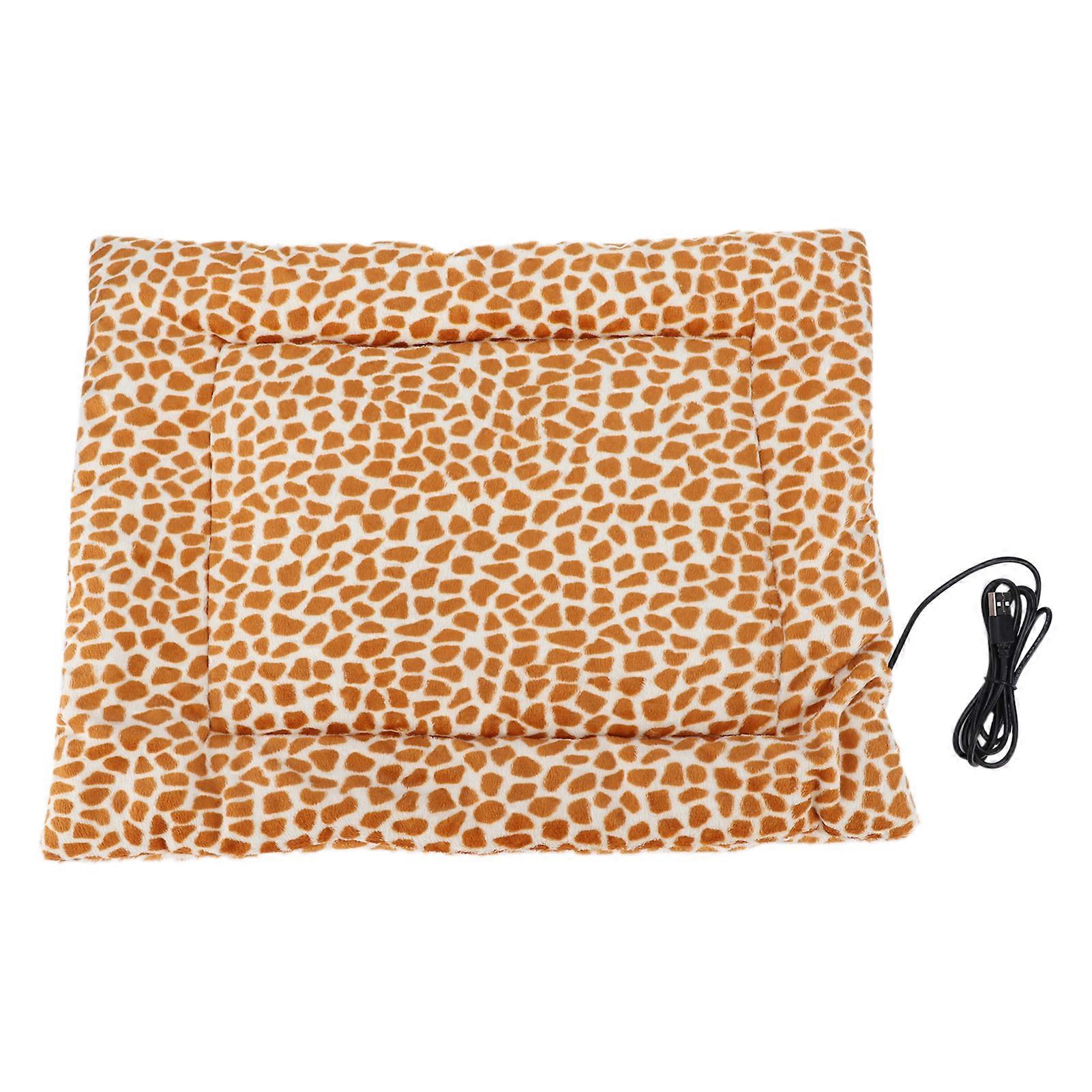 Pet Heating Pad Washable Indoor Warming Blanket with USB Charging Port, Soft Material, Large Size for Dogs and Cats