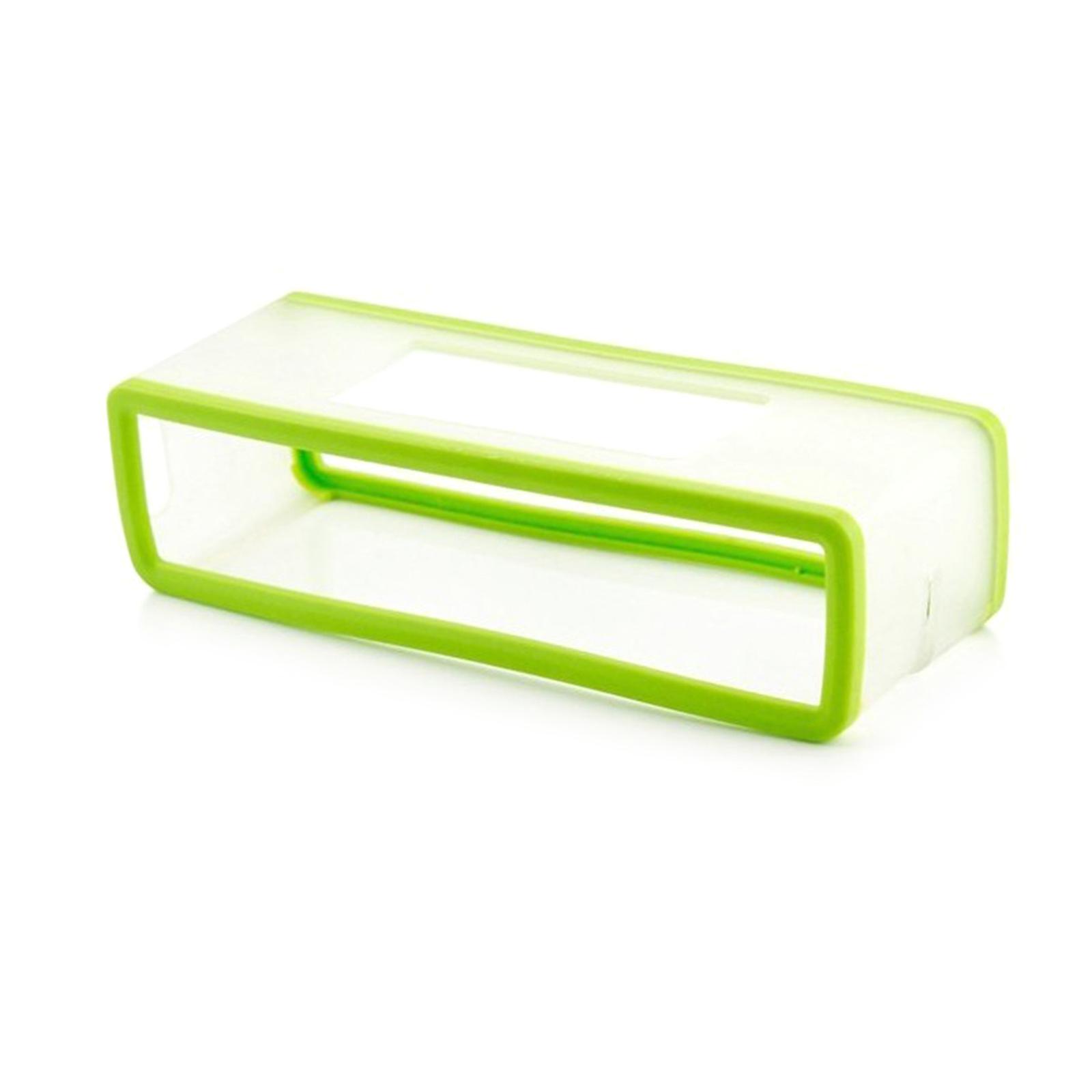 High Elasticity Silicone Case Protective Cover for Mini Speaker Guard for Enhanced Durability  fluorescent green