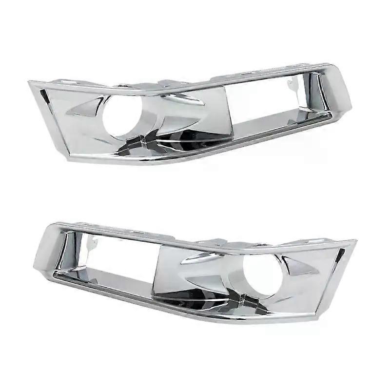 Compatible Car Accessories For Cadillac CTS 2008 2009 2010 2011 2012 Front Fog Light Frame Daytime Running Lamp Electroplating Cover Shell