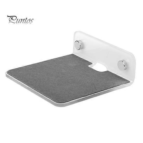 Wall Storage Rack Multifunctional Items Storage Acrylic Mini Smart Speaker Bedside Storage Holder for Home
