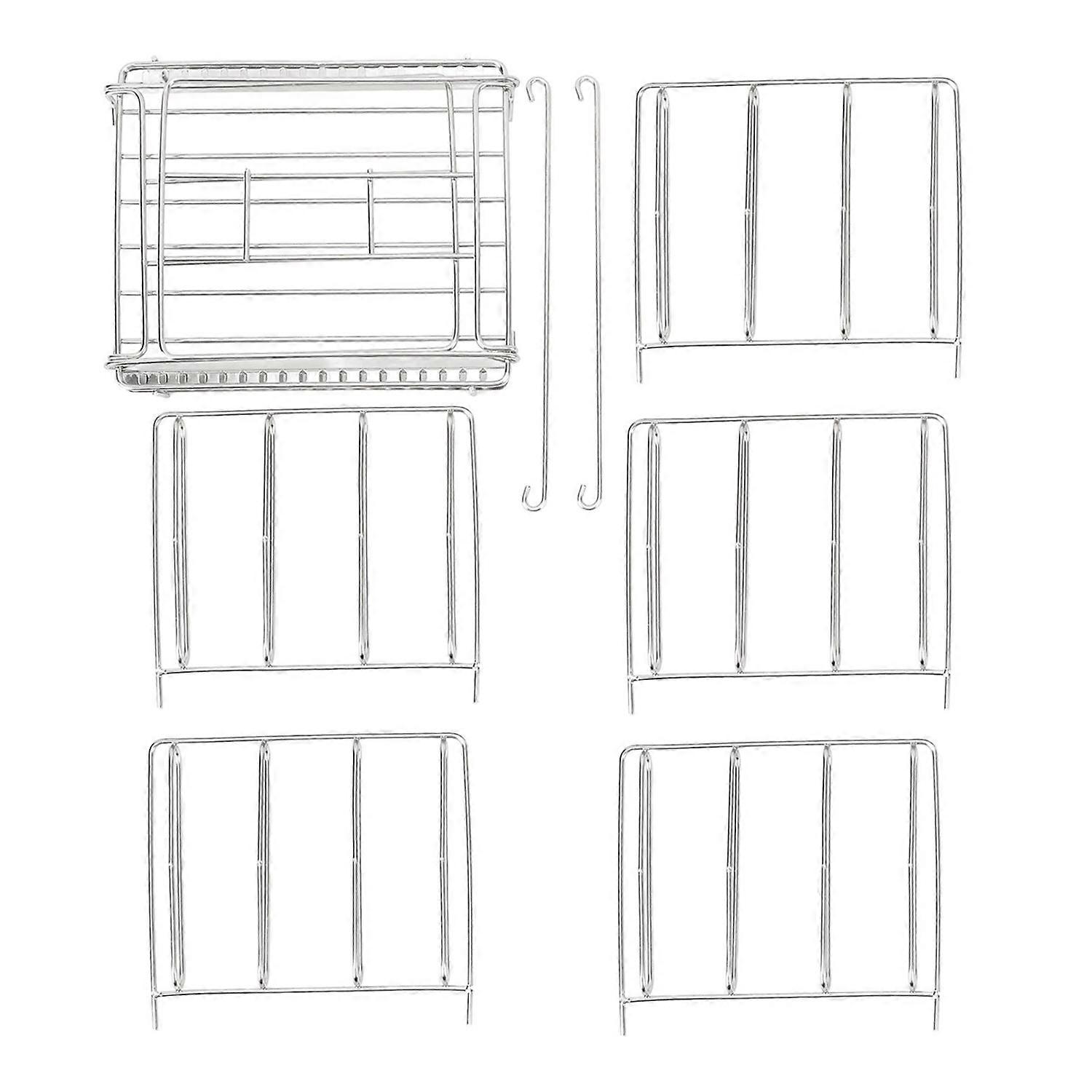Low Temperature Slow Cooker Rack Stainless Steel Folding Large Capacity Slow Cooker Separator Rack f
