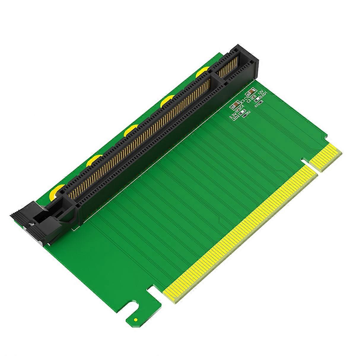 PCI-e 16X 3.0 90 Degree Reverse Male to Female Riser Card