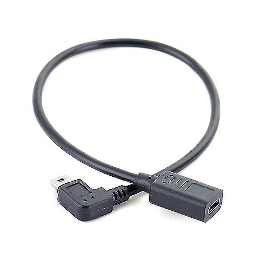 USB-C To Mini USB Cable Fast Data Transfer Charging Converter for Music Player GPS Camera