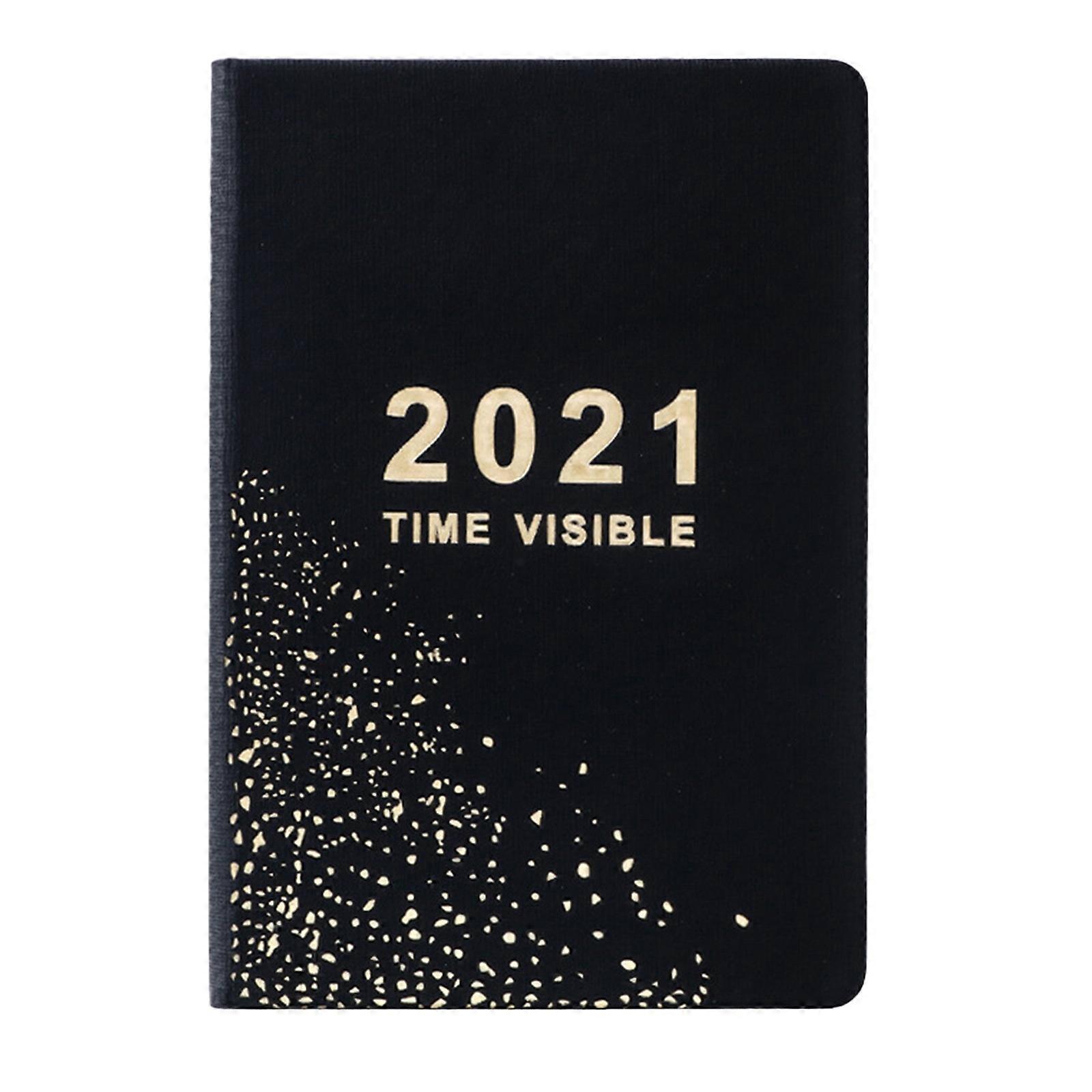 Schedule Notepad Inside Page A Efficiency Manual Planning Notebooks Household AA