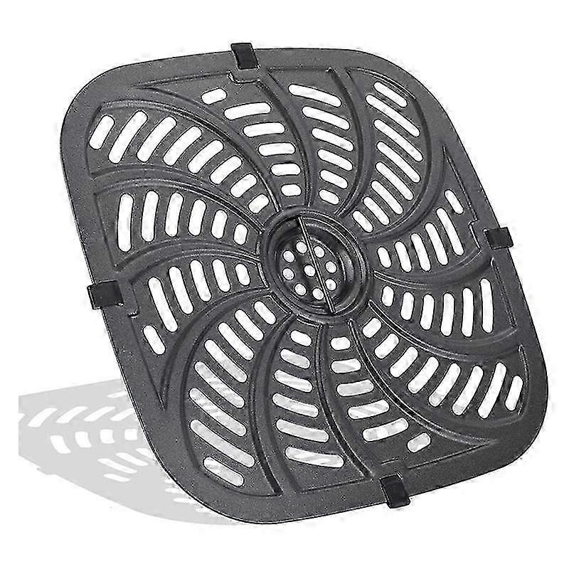 Poêle à griller de remplacement pour accessoires de friteuse à air Modèle RJ38-SQSS-8T-D 8Qt Antiadhésif amovible