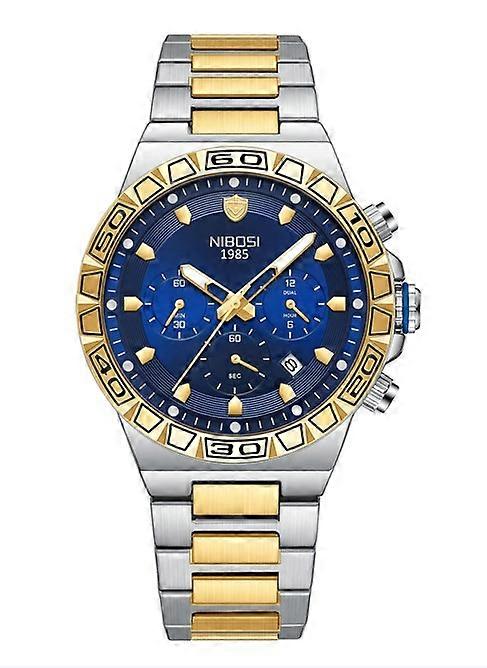 NIBOSI Classic Business Watch - Ultra-Thin 8mm Case with Japanese Quartz Movement