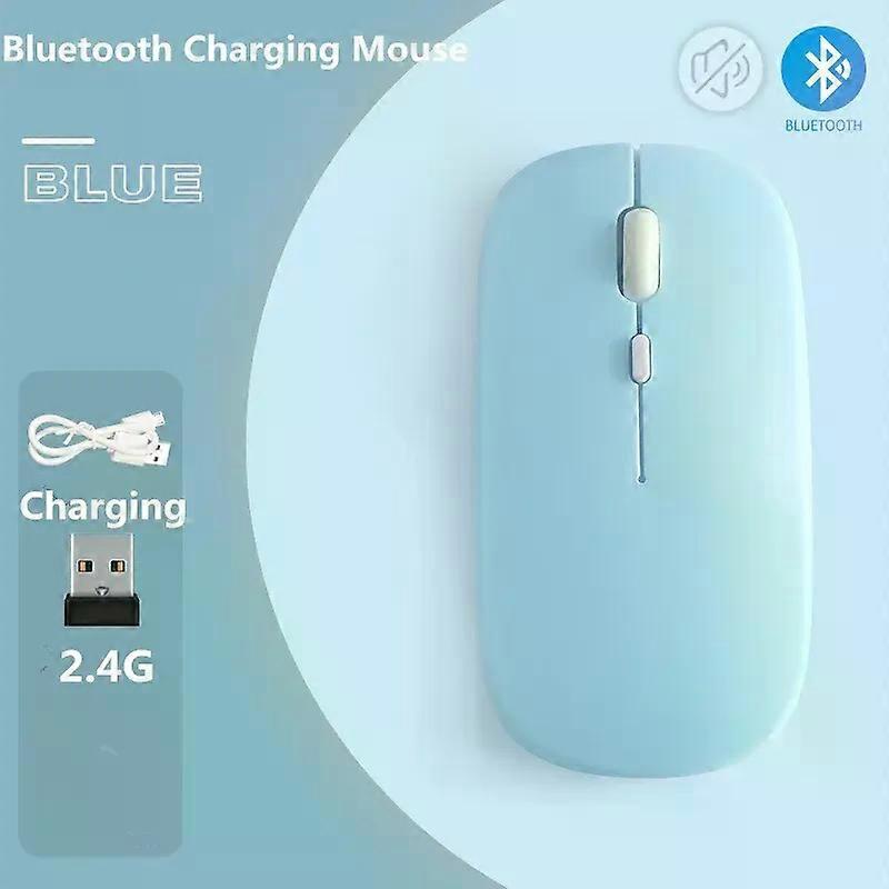 Macaron Rechargeable Wireless Bluetooth Mouse USB Mice For Android Windows Tablet Laptop Notebook PC For IPAD Mobile