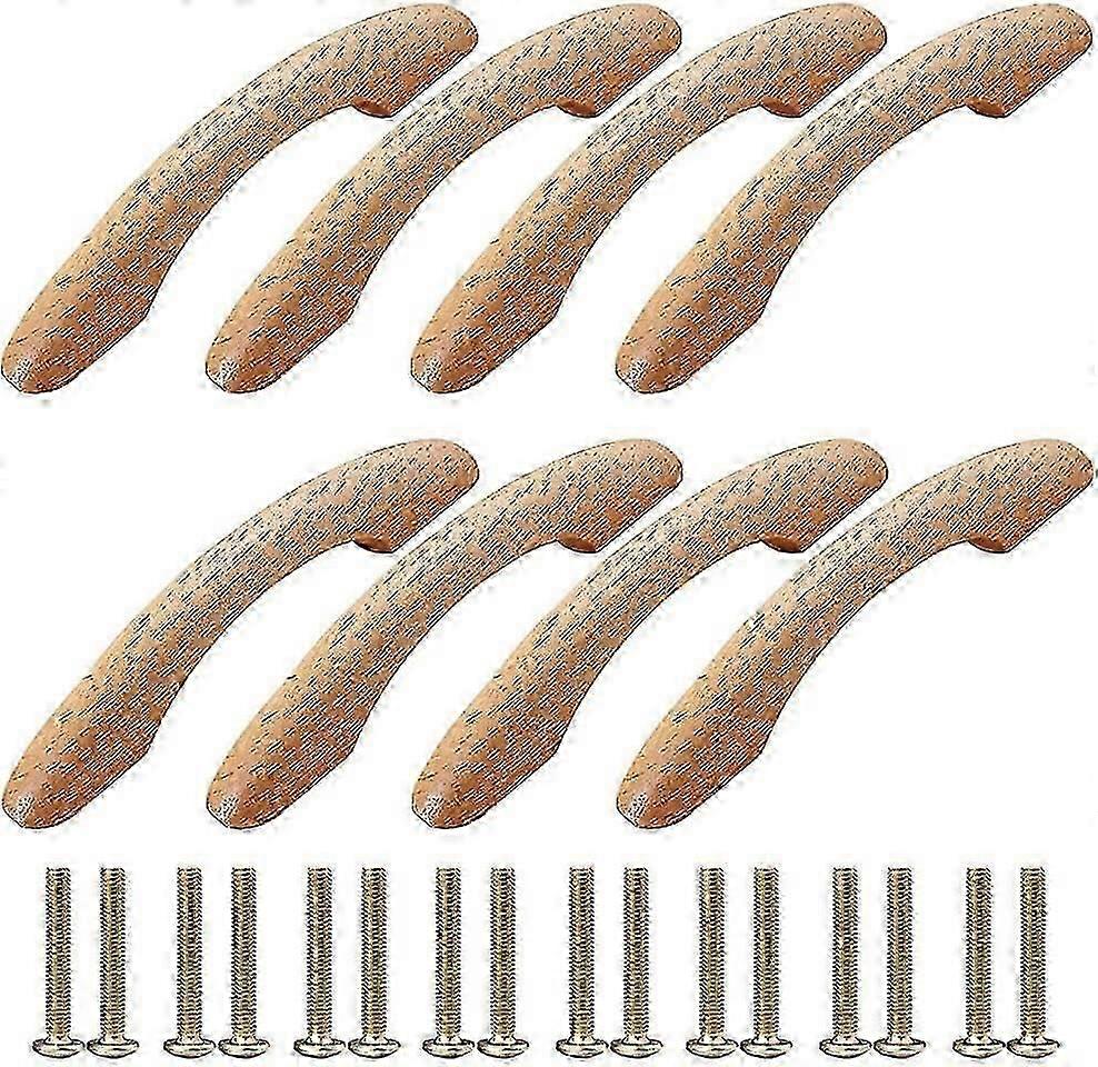 خزانة خشبية تسحب 8 قطع مقابض أثاث مقبض خزانة الباب مقبض قوس على شكل مقبض فرو المطبخ
