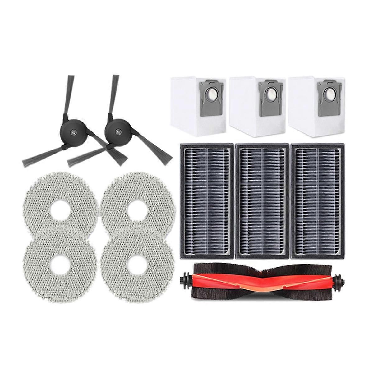 For Robot Vacuum Main Side Brush HEPA Filter Mop Pad Dust Bag
