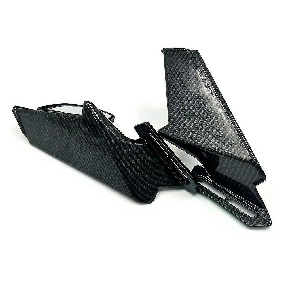 con For Honda CBR 250R 300R 500R 600R 650R 650F VFR 400 Motorcycle Modified Rearview Mirrors Wind Wing Adjustable Rotating Mirror