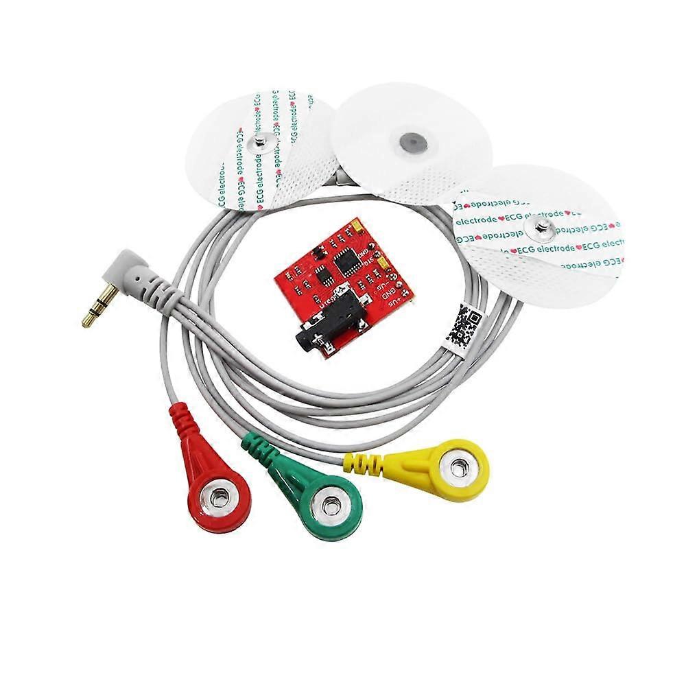 Myoelectric Sensor EMG Muscle Signal Sensor Development Kit for Arduino Compatible with Electronics Projects