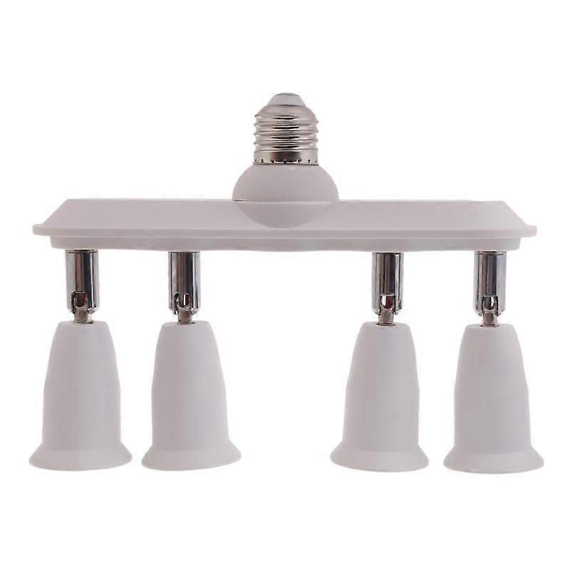 Pratique 3/4/5 en 1 E27 à E27 Base Extender Lampe Ampoule Socket Splitter