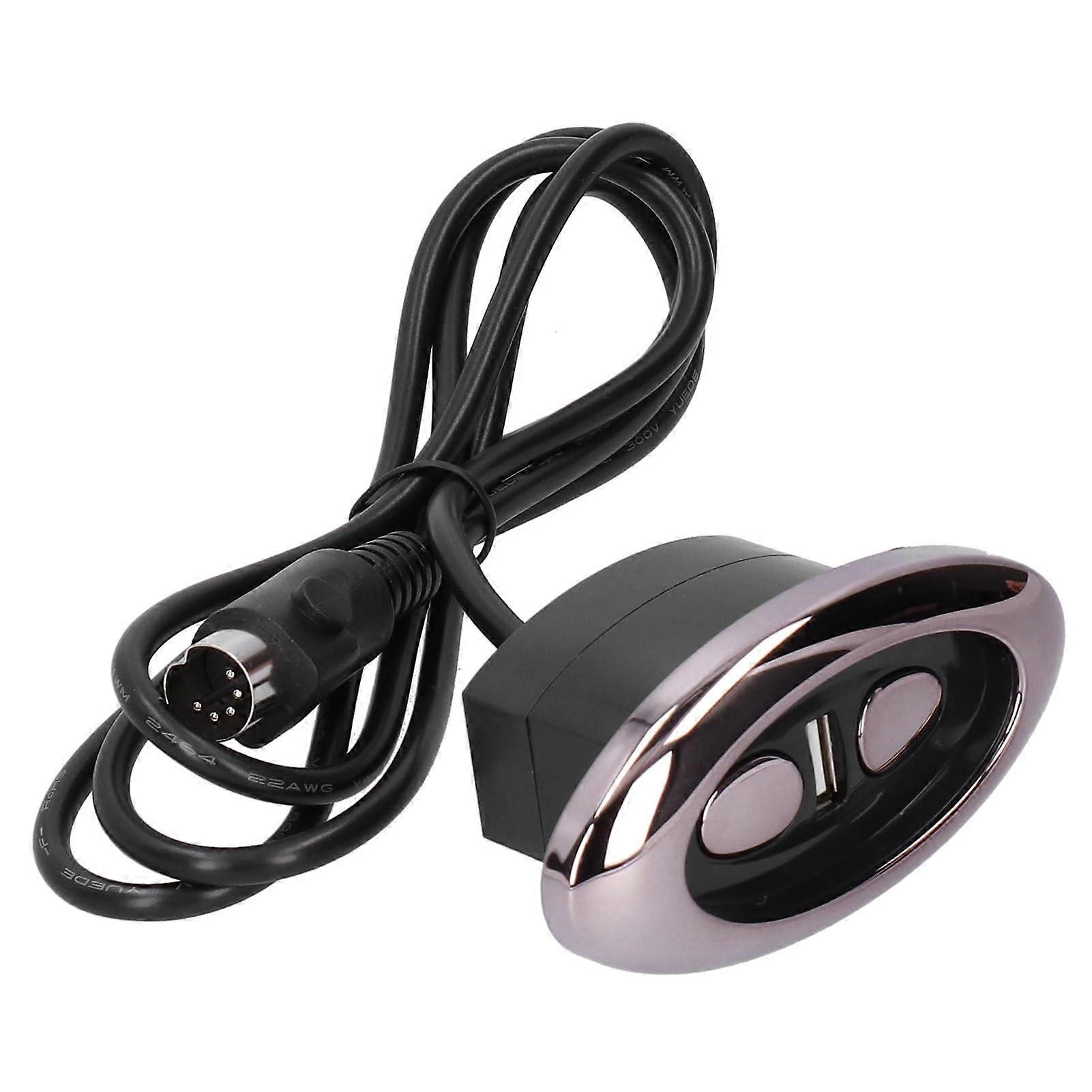 Recliner Replacement Parts, 2 Button 5 Pin Hand Remote for Electric Power Recliner and Lift Chair Compatibility