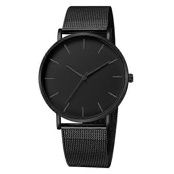 Thin Stainless Steel  Quartz Watch for men