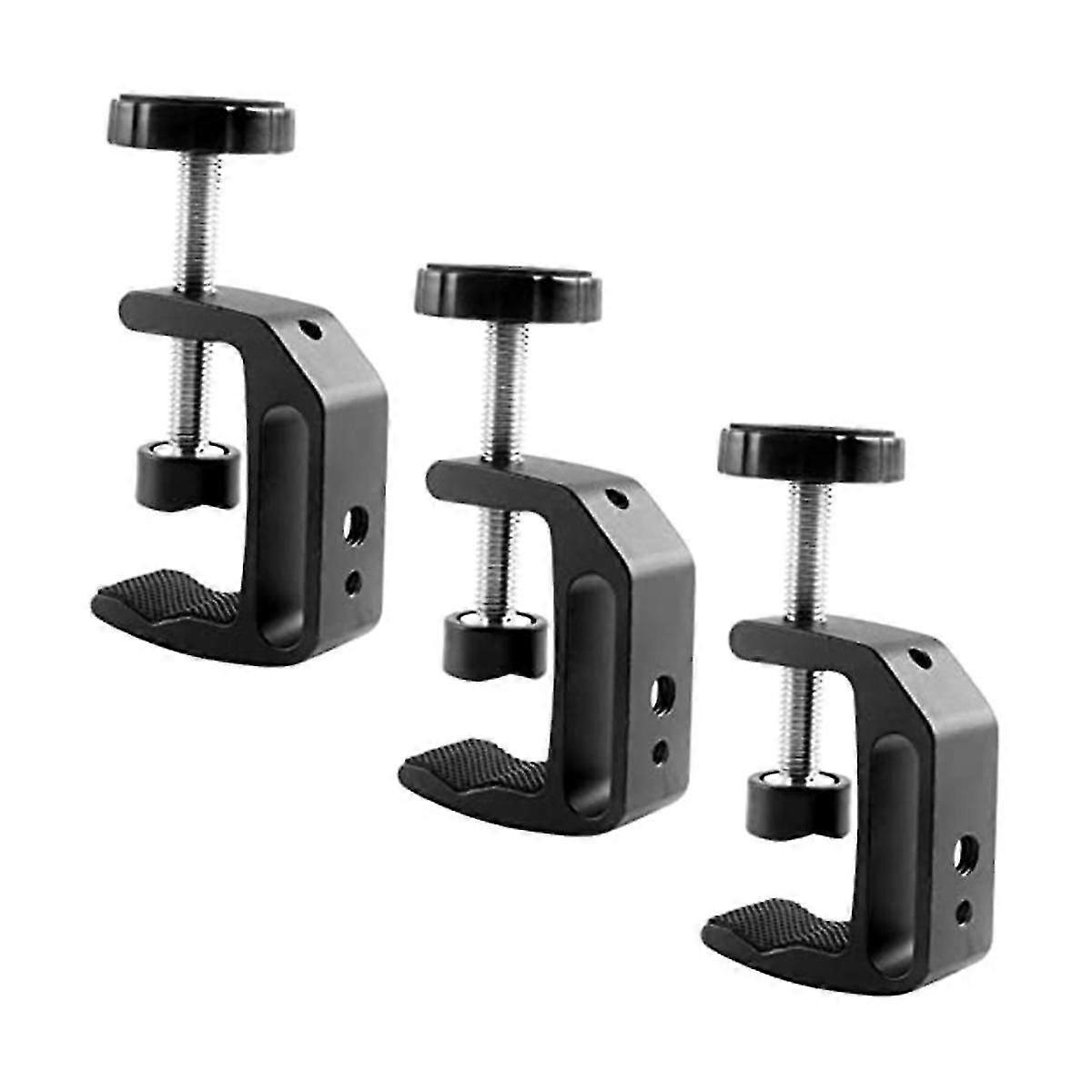 C-clamp Aluminum Alloy Fixed Desktop Clamp Fixed Flash Camera Tripod Photography Woodworking Fixtur