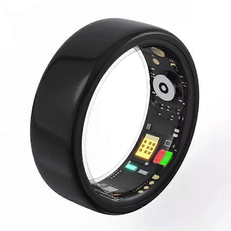 con TK5 Smart Ring Bluetooth Heart Rate Blood Oxygen Sleep Health Monitor Tracker Fitness Multi Sport Modes for Men Women