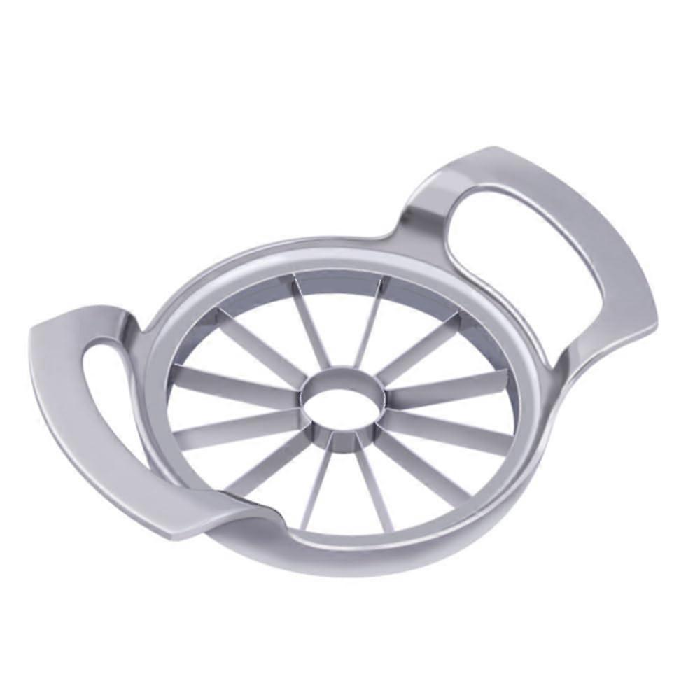 Apple Slicer 12 Blade Stainless Steel Corer and Divider for 4 Inch Apples, Upgraded Version for Efficient Slicing
