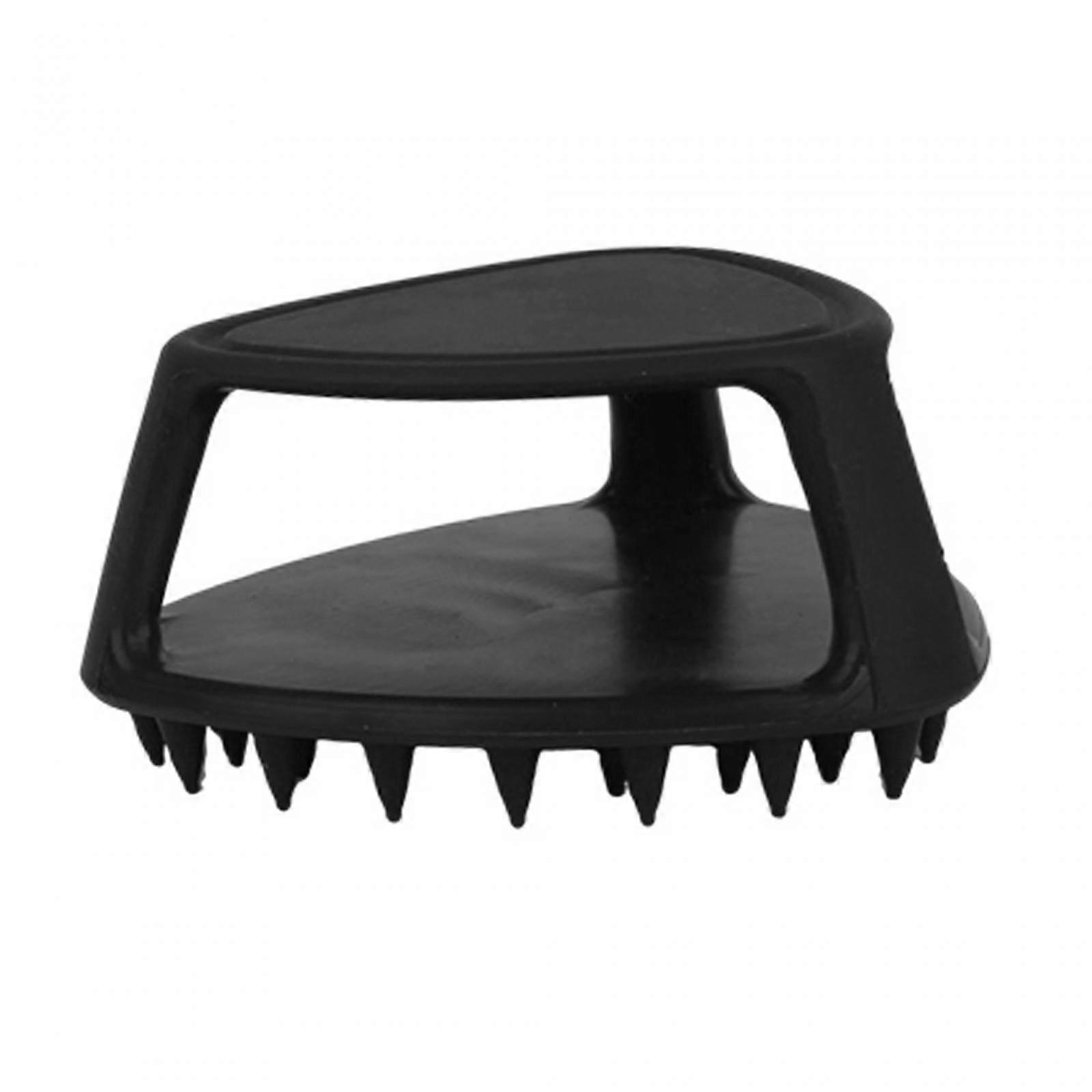 Beard Brush For Men Silicone Wet Dry Mustache Blue