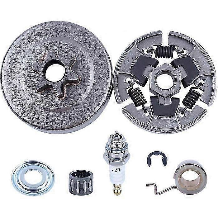 3/8" Sprocket Clutch Drum Compatible With Stihl 017 018 021 023 025 MS170 MS180 MS210 MS230 MS250 Spare Parts with Bearing -cdsx