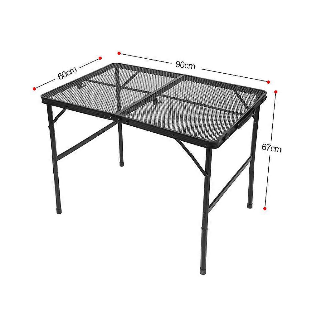 キャンプ折りたたみテーブルポータブル屋外ピクニックテーブル調節可能な高さキャンプデスク