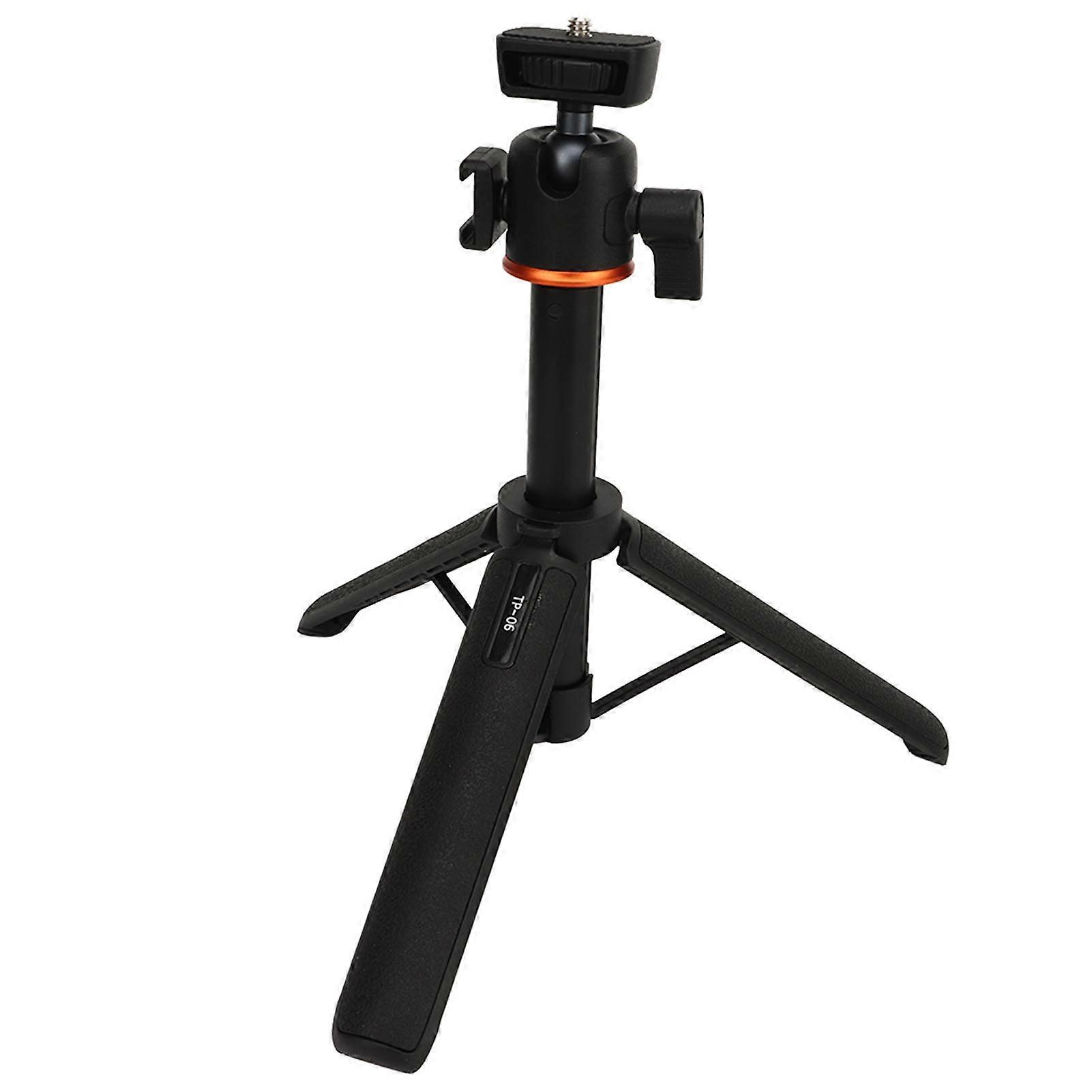 Expansion Height Angle Adjustable Mini Portable Stable Triangle Base Desktop Phone Tripod for Camera