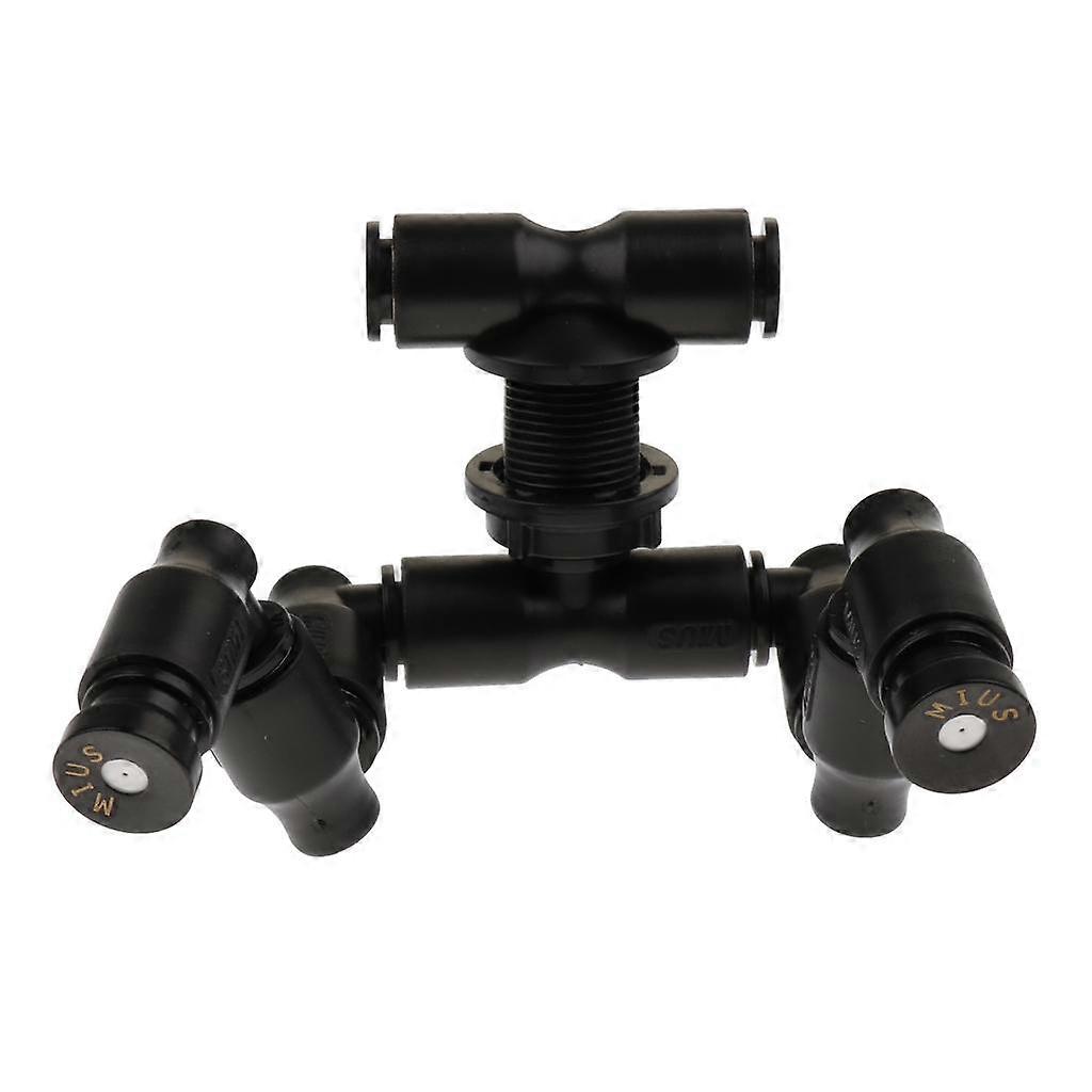 360度回転する水族館の魚の水スプレーアクセサリー